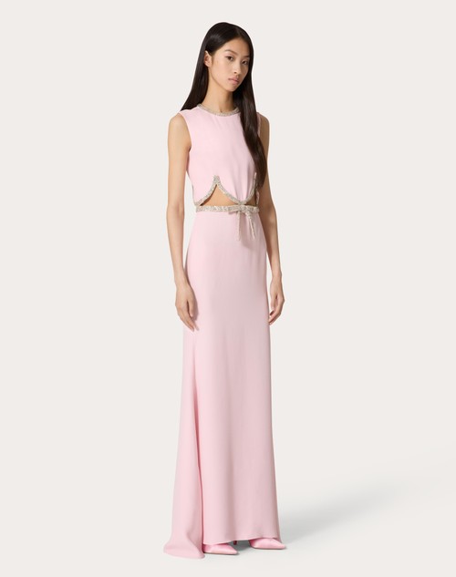 Red Valentino ABITO DA SERA IN CADY COUTURE RICAMATO Negozi Online