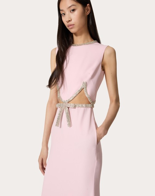 Red Valentino ABITO DA SERA IN CADY COUTURE RICAMATO Negozi Online