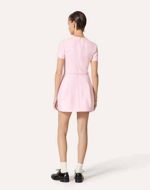 Red Valentino ABITO CORTO IN CREPE COUTURE Acquista Ora