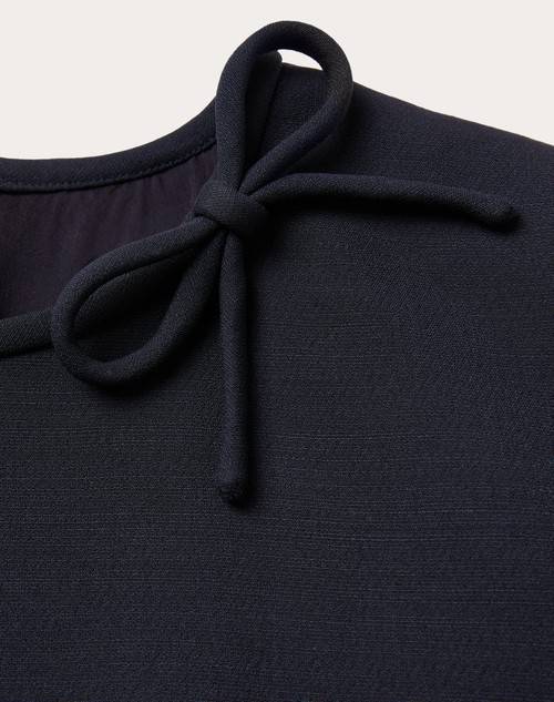 Red Valentino ABITO CORTO IN CREPE COUTURE Presa
