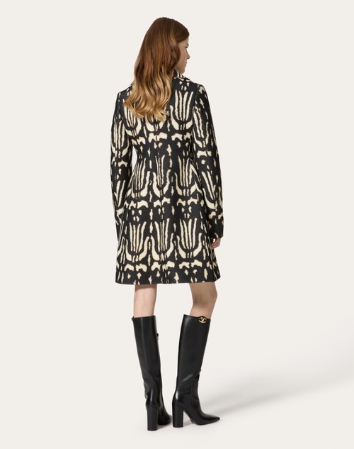 Red Valentino CAPPOTTO IN VALENTINO WILDPRINT 98 Vendita Calda