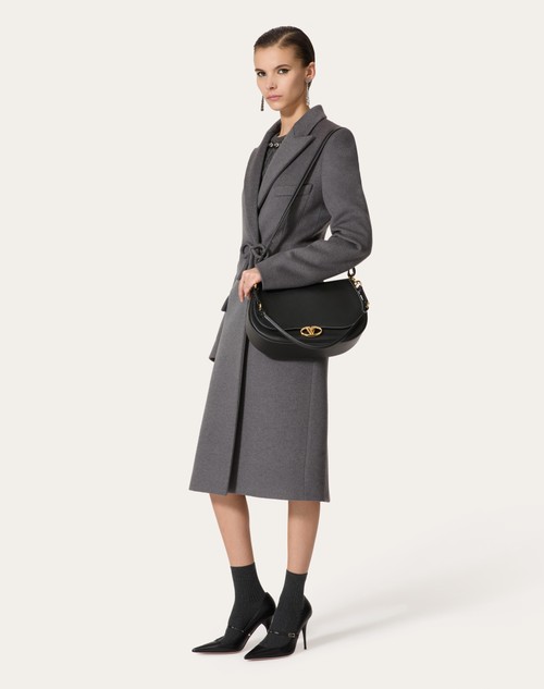 Red Valentino CAPPOTTO IN COMPACT DRAP Saldi Di Fabbrica