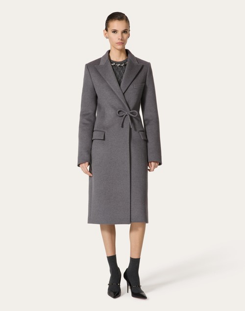 Red Valentino CAPPOTTO IN COMPACT DRAP Saldi Di Fabbrica