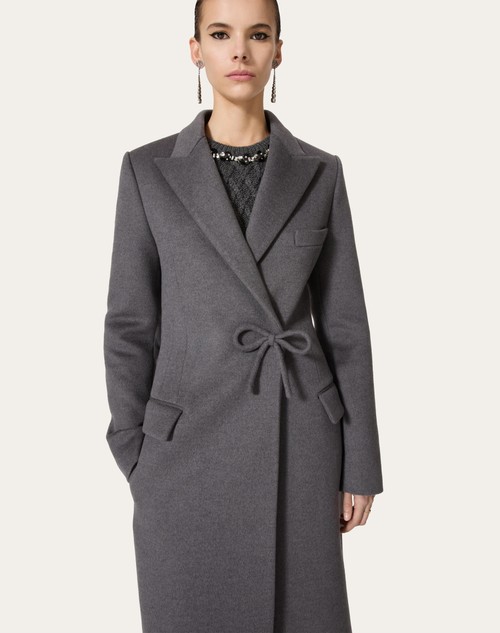 Red Valentino CAPPOTTO IN COMPACT DRAP Saldi Di Fabbrica