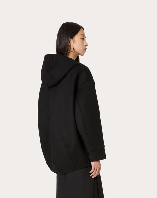 Red Valentino CABAN IN COMPACT DRAP Vendita