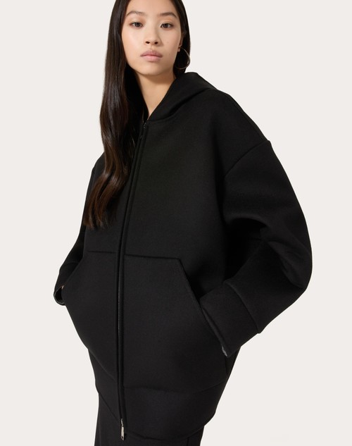 Red Valentino CABAN IN COMPACT DRAP Vendita