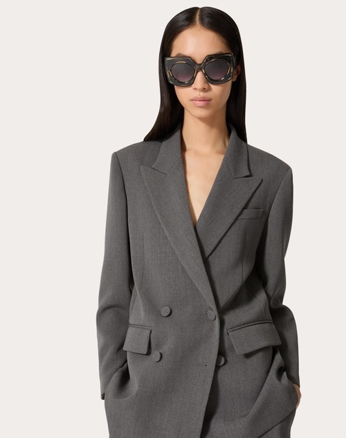 Red Valentino GIACCA IN ACTIVE GABARDINE Spedizione Gratuita