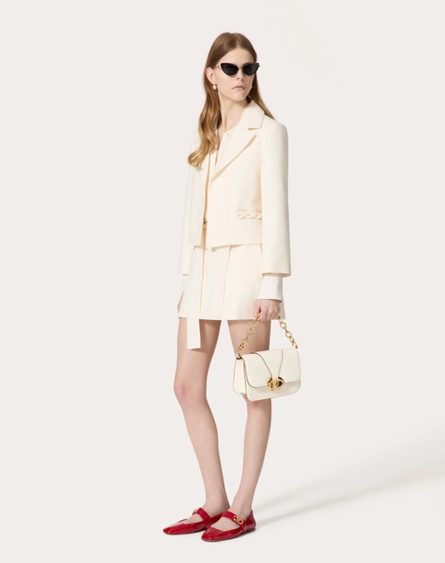 Red Valentino GIACCA IN CREPE COUTURE Qualità Garantita