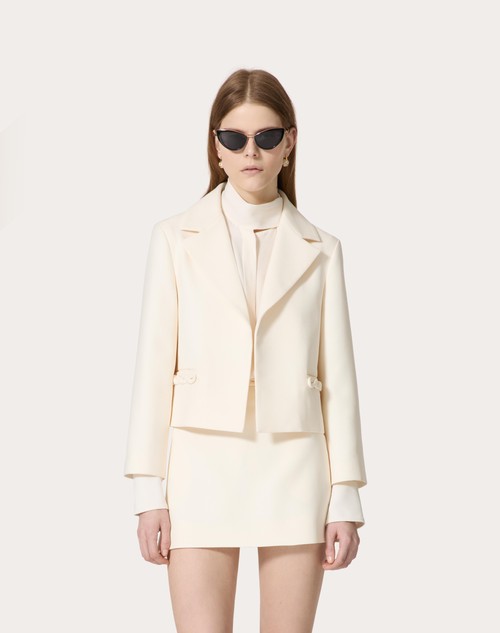 Red Valentino GIACCA IN CREPE COUTURE Qualità Garantita