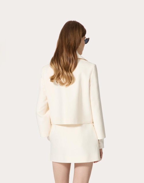 Red Valentino GIACCA IN CREPE COUTURE Qualità Garantita
