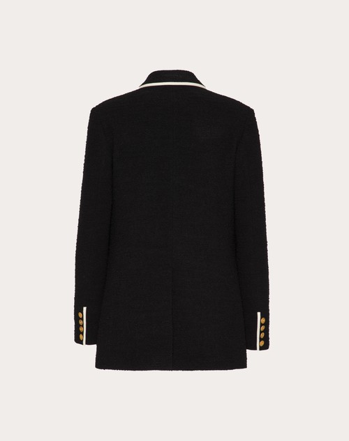 Red Valentino BLAZER IN LIGHT WOOL TWEED Fino Al -60%