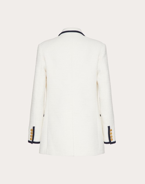 Red Valentino BLAZER IN CRISP TWEED Shopping Online