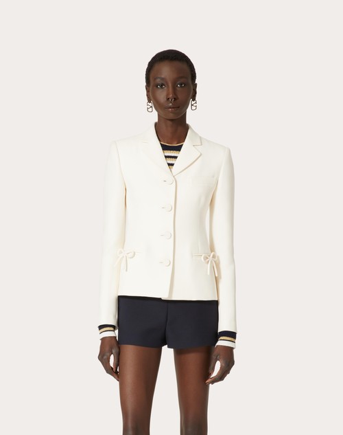 Red Valentino GIACCA IN CREPE COUTURE Prezzo Ridotto