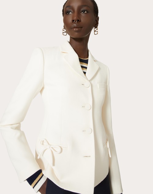 Red Valentino GIACCA IN CREPE COUTURE Prezzo Ridotto