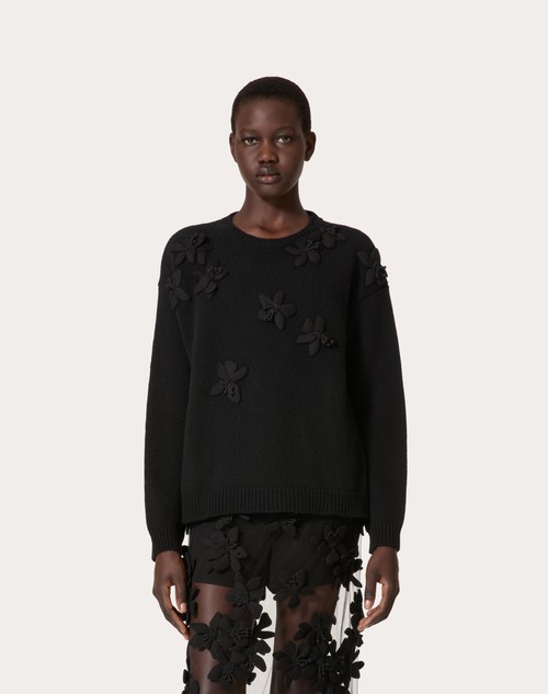 Red Valentino MAGLIA IN LANA RICAMATA Presa