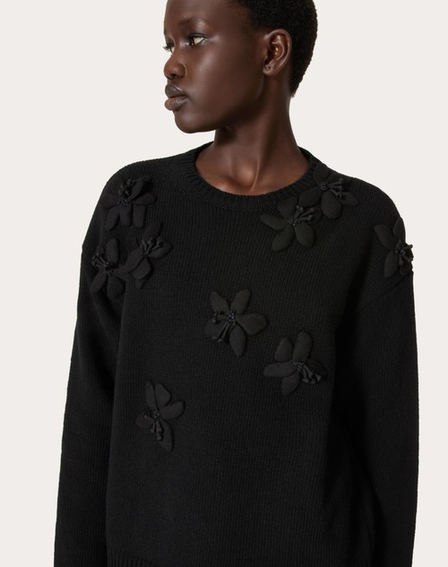 Red Valentino MAGLIA IN LANA RICAMATA Presa