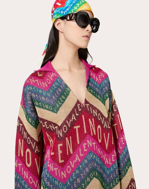 Red Valentino MAGLIA IN LUREX VALENTINO CHEVRON Vendite Flash