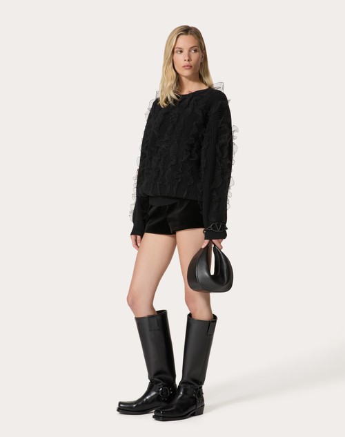 Red Valentino SHORT IN VELLUTO Prezzo Ridotto