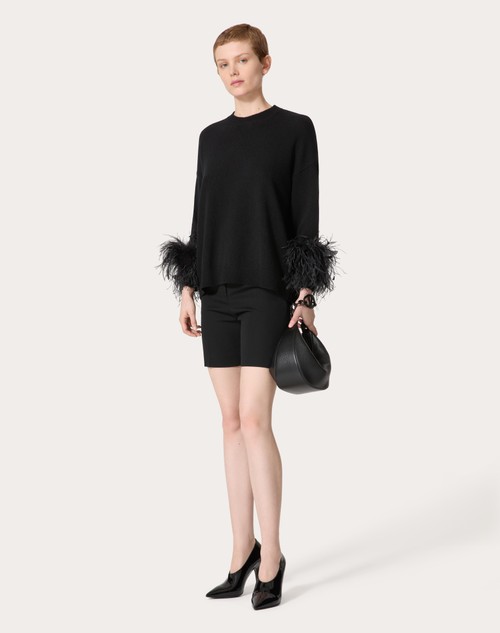 Red Valentino BERMUDA IN GRISAILLE Sottocosto