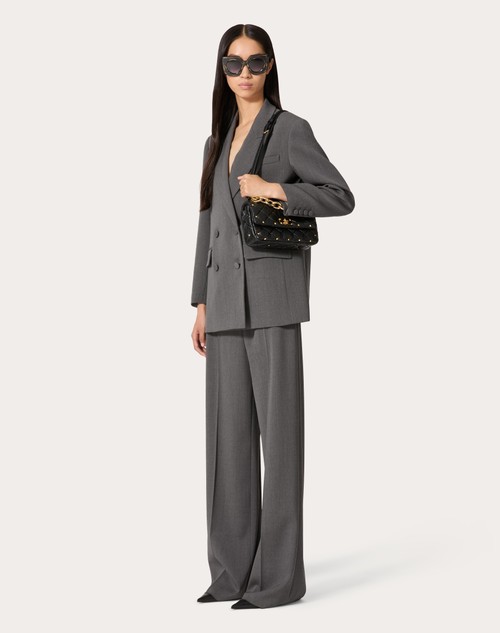 Red Valentino PANTALONI IN ACTIVE GABARDINE Offerta