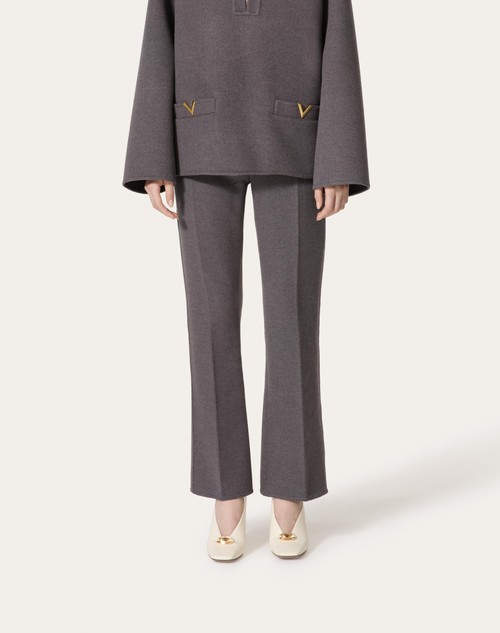 Red Valentino PANTALONI IN COMPACT DRAP Economico