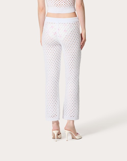 Red Valentino PANTALONI IN VISCOSE, LUREX AND PAILLETES Hotsell