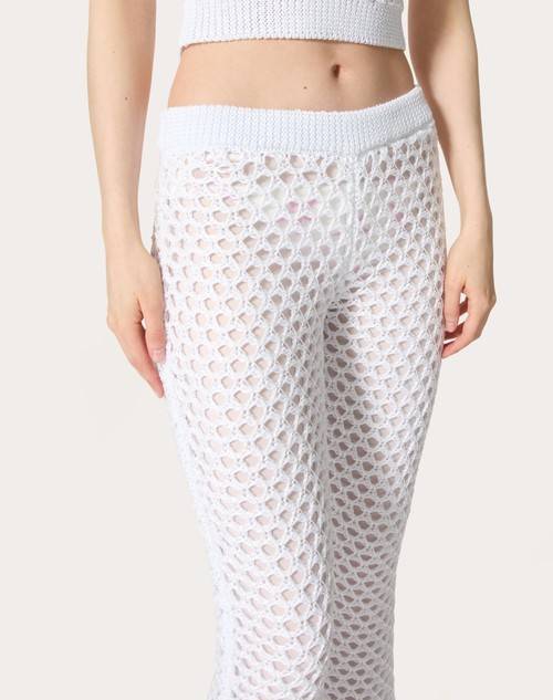 Red Valentino PANTALONI IN VISCOSE, LUREX AND PAILLETES Hotsell