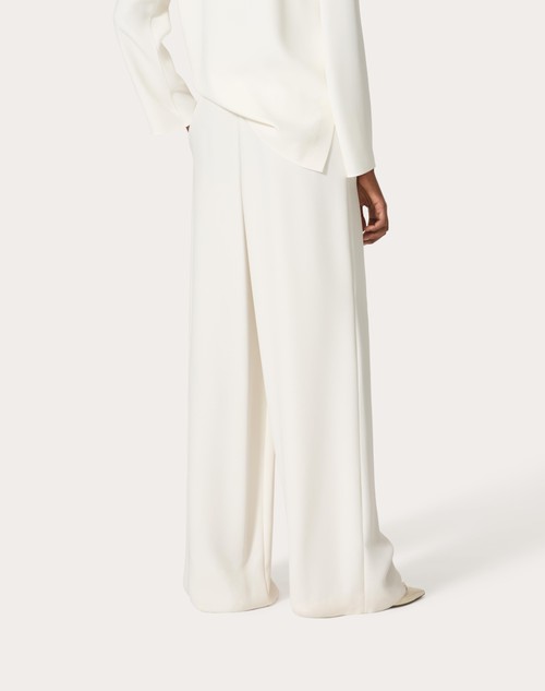 Red Valentino PANTALONI IN CADY COUTURE Moda