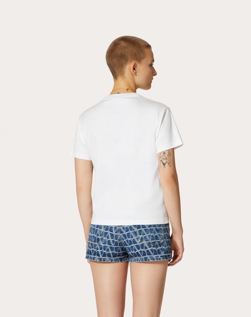 Red Valentino T-SHIRT IN JERSEY COTTON Hotsell