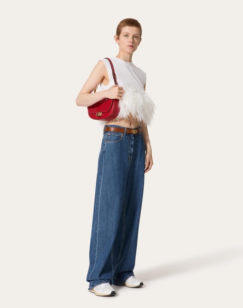 Red Valentino PANTALONI IN DENIM BLU MEDIO I Più Venduti