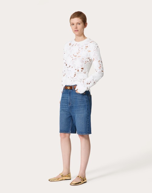 Red Valentino BERMUDA IN DENIM Italy