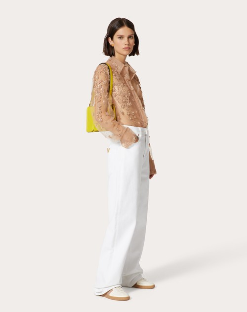 Red Valentino PANTALONI IN DENIM Promozione Limitata