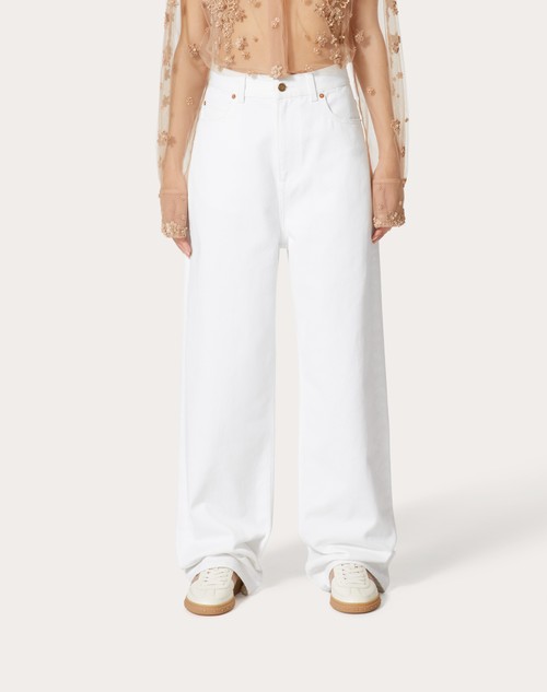Red Valentino PANTALONI IN DENIM Promozione Limitata