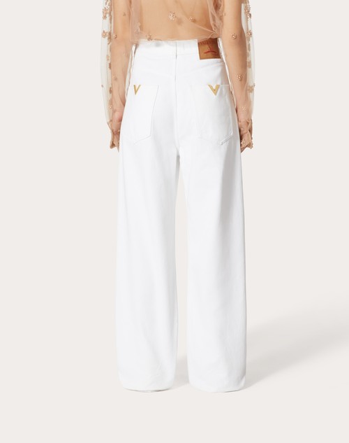 Red Valentino PANTALONI IN DENIM Promozione Limitata