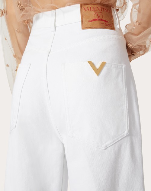 Red Valentino PANTALONI IN DENIM Promozione Limitata