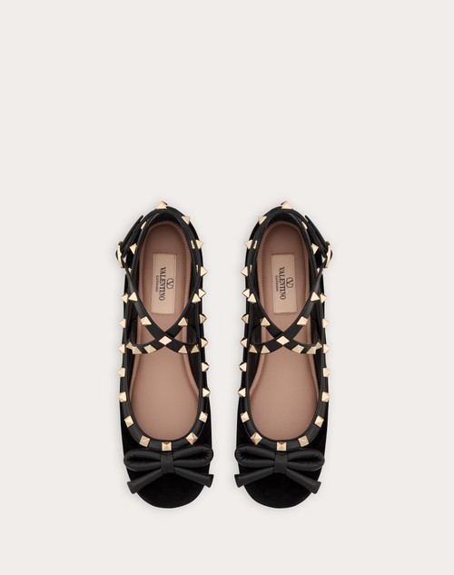 Red Valentino BALLERINA ROCKSTUD IN VELLUTO Prezzo Ridotto