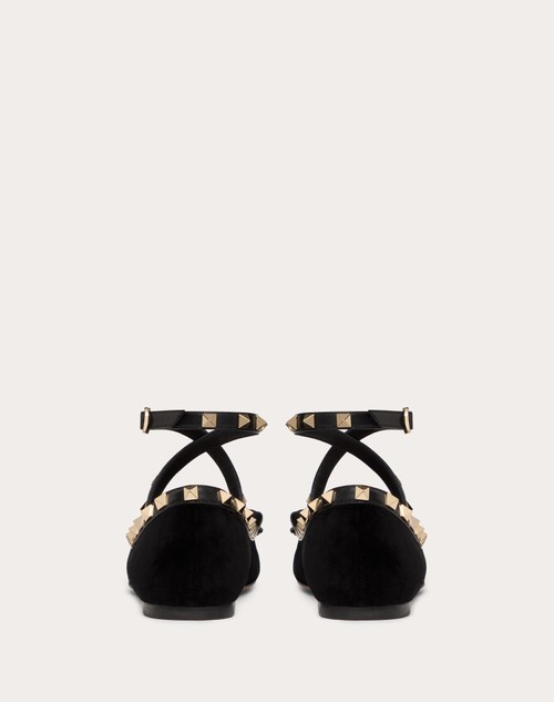Red Valentino BALLERINA ROCKSTUD IN VELLUTO Convenienza