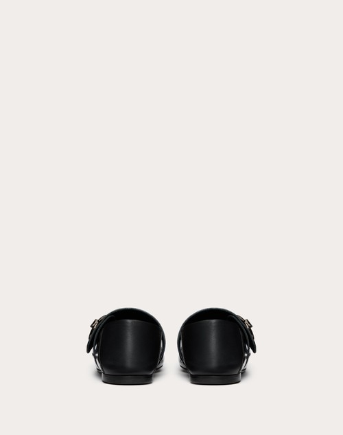 Red Valentino BALLERINA MARY-JANE VLOGO LOCKER IN VERNICE Novità