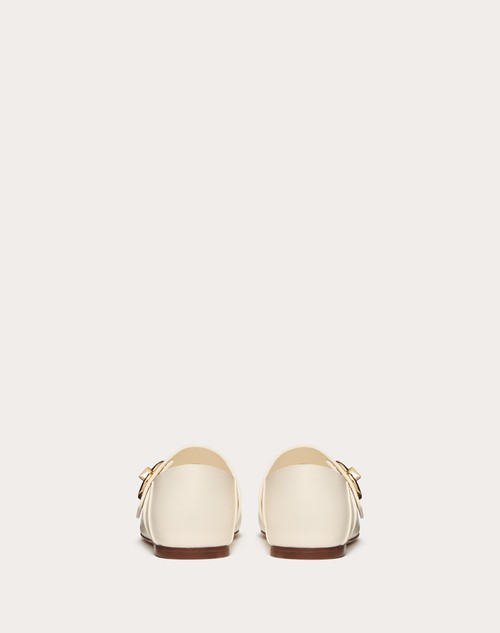Red Valentino BALLERINA MARY-JANE VLOGO LOCKER IN VITELLO Online