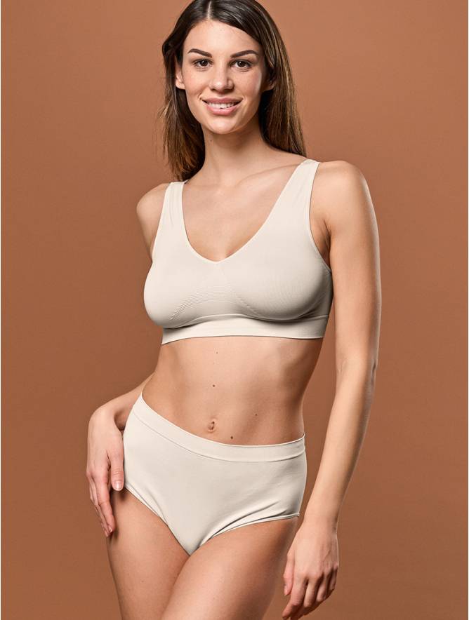 Luigi di Focenza SLIP DONNA MIDI IVORY Economico