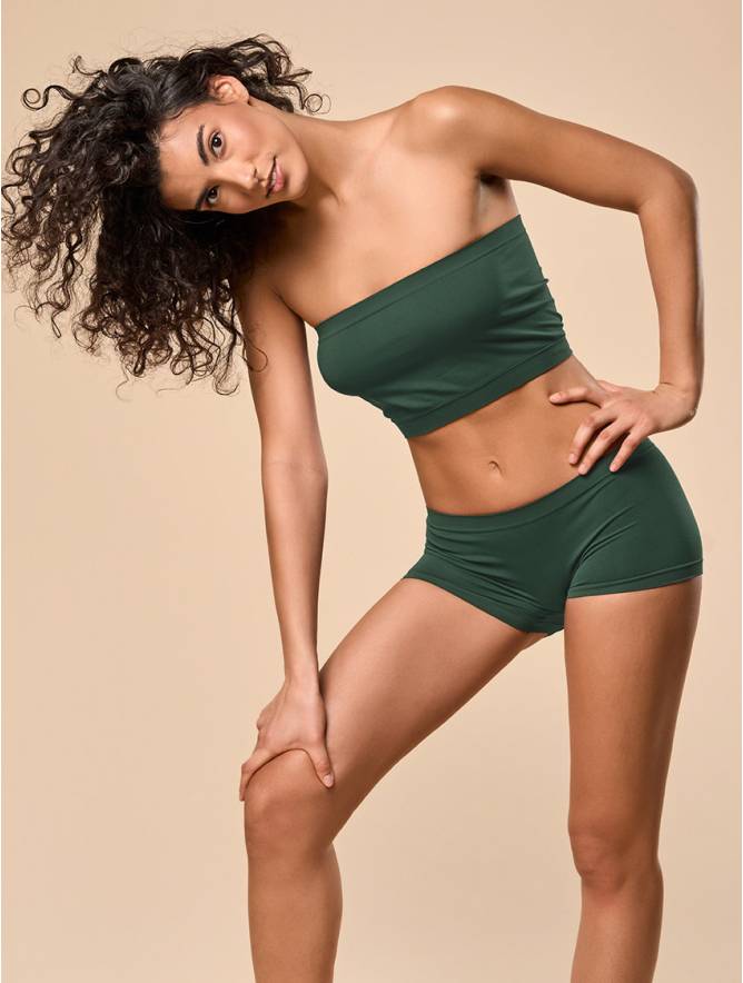Luigi di Focenza SHORTY DONNA CLASSIC VERDE SCURO Italia