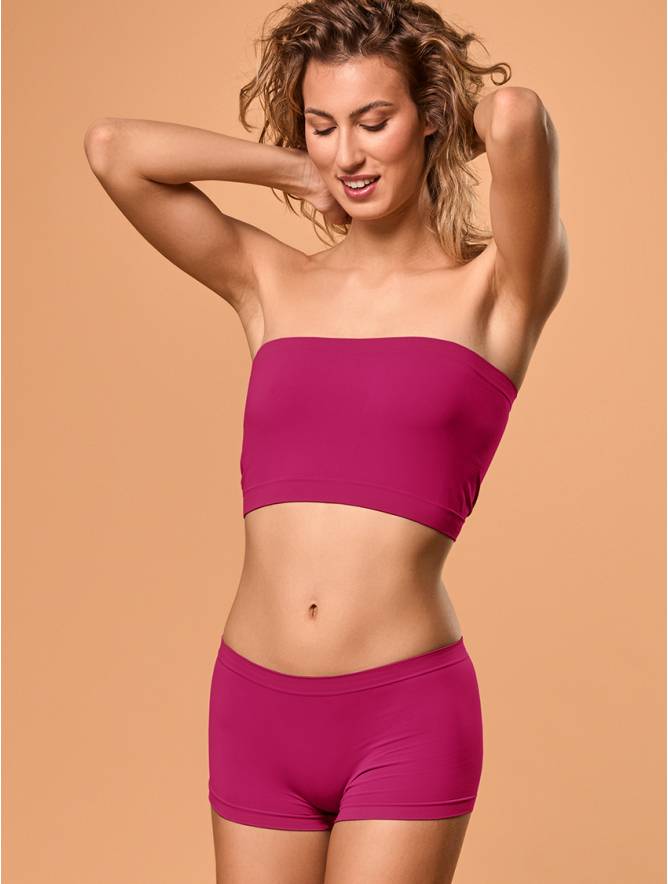 Luigi di Focenza SHORTY DONNA CLASSIC SANGRIA Nuovo