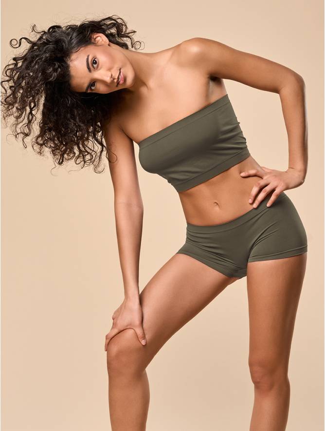 Luigi di Focenza SHORTY DONNA CLASSIC OLIVA Pezzi Unici