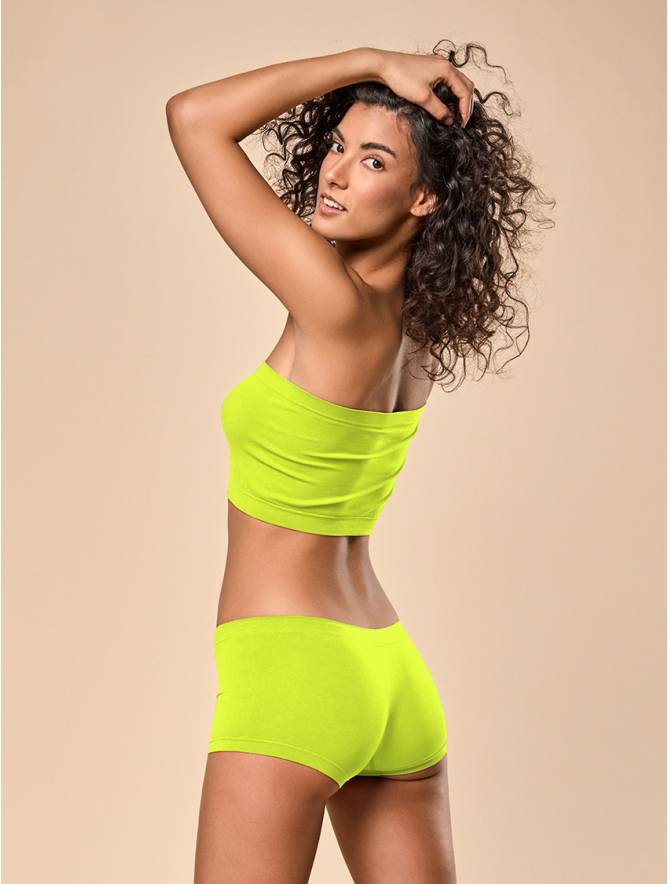 Luigi di Focenza SHORTY DONNA CLASSIC GIALLO FLUO' Fino Al -60%