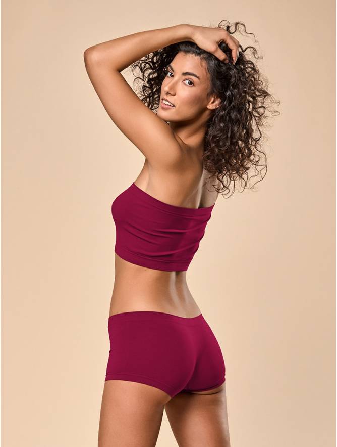 Luigi di Focenza SHORTY DONNA CLASSIC BORDO' Convenienza