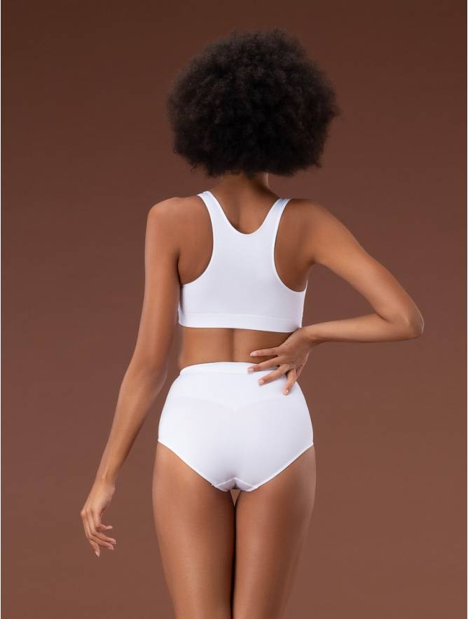 Luigi di Focenza SLIP DONNA BEAUTY SHAPING BIANCO Prezzo Ridotto