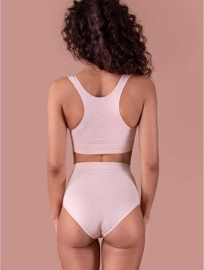 Luigi di Focenza SLIP DONNA CONTENITIVO MIDI CIPRIA Saldi Di Fabbrica