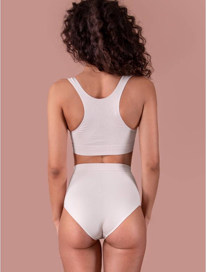 Luigi di Focenza SLIP DONNA CONTENITIVO MIDI BIANCO I Più Venduti