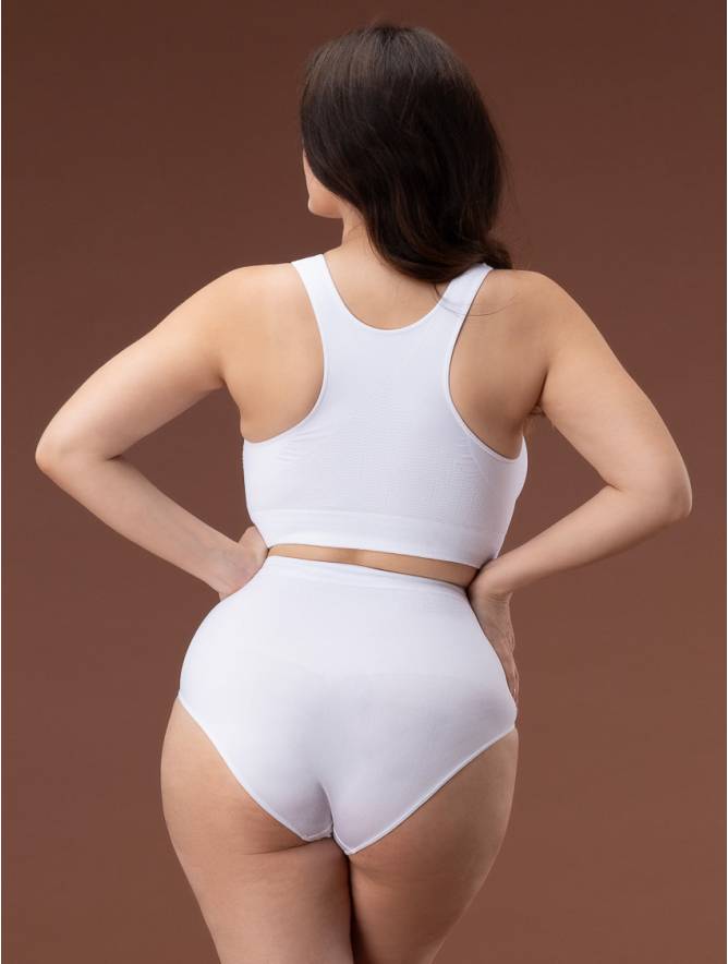 Luigi di Focenza SLIP DONNA CONTENITIVO MIDI BIANCO I Più Venduti