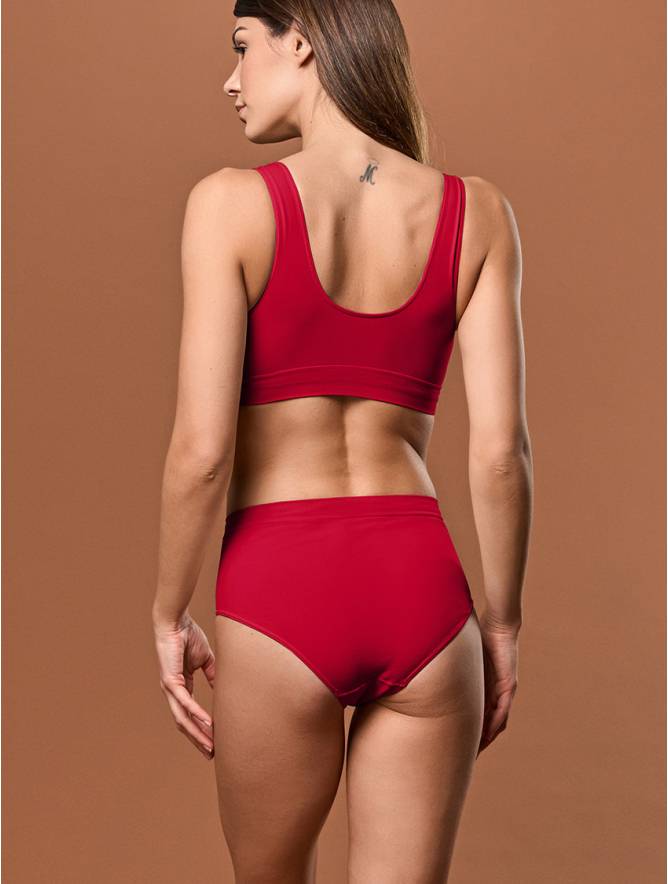 Luigi di Focenza SLIP DONNA MIDI ROSSO Negozio